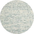 thumbnail image 1 of Ahgly Company Indoor Round Contemporary Dark Gray Abstract Area Rugs, 7' Round, 1 of 6