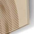 thumbnail image 3 of Epic Art 'Beige And Brown 2 Big Abstractred Woven Circles' by Sabrina Balbuena, Acrylic Glass Wall Art, 12"x12", 3 of 8