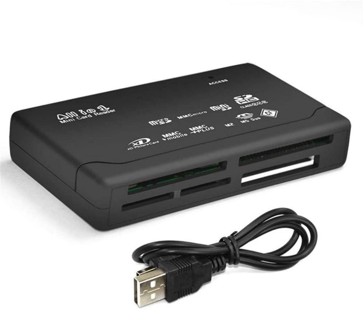 SANOXY USB 2.0 All-in-1 CF xD SD MS SDHC Memory Card Reader