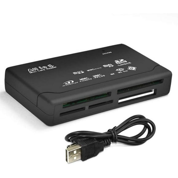 SANOXY USB 2.0 All-in-1 CF xD SD MS SDHC Memory Card Reader
