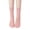 A-Pink22, variant on Yuanlong Womens Crew Socks Scalloped Elegant Ribbed Stockings Solid Color Daily Classic Hosiery