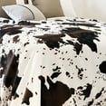 thumbnail image 3 of Billuyoard Manta de viaje suave y delicada para mayor comodidad, mantas y mantas ligeras Juegos de cama Mancha de leopardo, 3 of 6