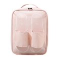 thumbnail image 2 of Bolsa para Zapatos, Bolsas para Zapatos de Viaje, Bolsa de Almacenamiento Ligera a Prueba de Polvo, Capacidad para 3 Pares de Zapatos, Organizador de rosa Soledad Bolsa de almacenamiento de zapatos, 2 of 10