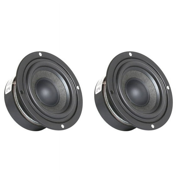 2X 3 Inch Full Range Speaker Audio Speaker 4 Ohm 30W HiFi Speaker Stereo Mid-Bass Speaker DIY Home Amplifier Speaker