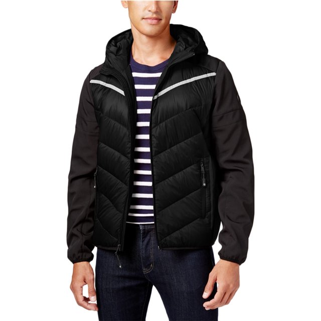 Michael Kors - Chaqueta de plumón para hombre, color negro, 3XLT