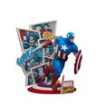 thumbnail image 4 of Marvel Comics 60th Anniversary Captain America DS-086 D-Stage Statue - Previews Exclusive, 4 of 6