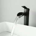 thumbnail image 3 of VIGO Niko Single Handle Single-Hole Bathroom Vessel Faucet Set with Pop-Up Drain in Antique Rubbed Bronze, 3 of 13