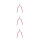 thumbnail image 2 of Qarigey Manicura Uña Toenail Cuticle Nipper Tijeras Dead Skin Remover Clippers Tool Silicona Mango Accesorios Rosa Type1 NO1, 2 of 6