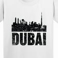 thumbnail image 4 of Inktastic Dubai City Skyline with Grunge Youth T-Shirt, 4 of 5