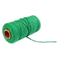 thumbnail image 2 of Cuerda de 2 Cuerda Artesanía hecha Suministros Boho para bolsa Decoración , Verde Gloria cuerda de algodón, 2 of 9