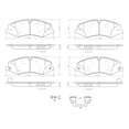 thumbnail image 2 of BALATAS CERAMICAS RANGE ROVER 2015 LAND ROVER 3.0L V6 Delanteras BREMBO ., 2 of 5