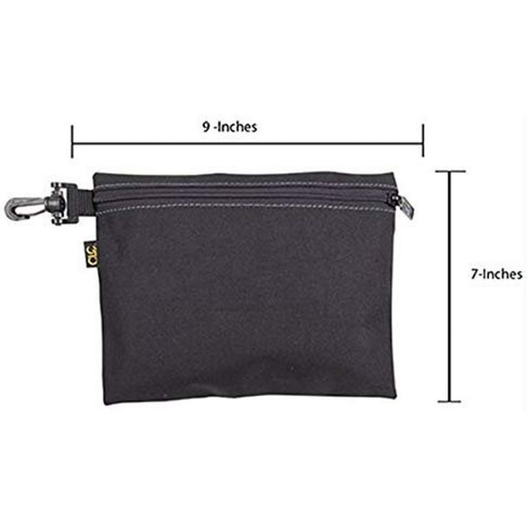 Small zipper pouch with clip new arrivals