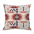 thumbnail image 1 of Panxico Housse de Coussin en Lin, Housse de Coussin Géométrique Simple pour Canapé, 1 of 4
