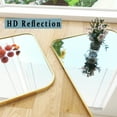 thumbnail image 3 of Anyrose 24"x36" Bathroom Vanity Mirror with Safe Corners Wall Decor,Gold, 3 of 6