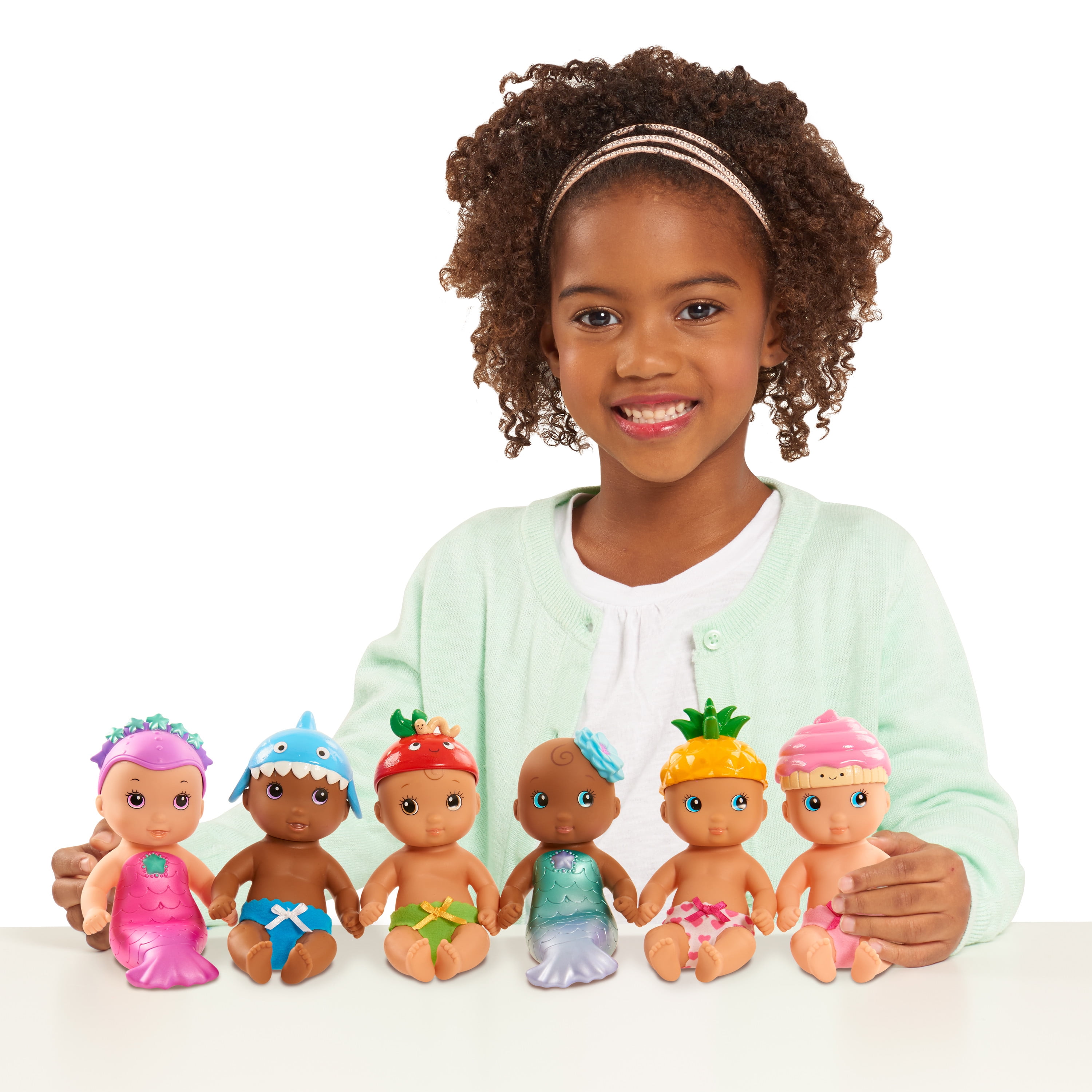 Just Play Wee Waterbabies Doll Cupcake Water Filled 6 inch Baby Doll Preschool Ages 3 up Walmart