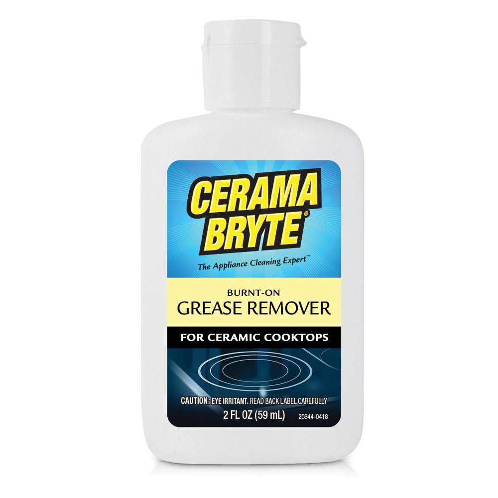 Cerama Bryte Burnt on Grease Remover, 2 Ounce Bottle (20812) Walmart