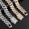 thumbnail image 3 of Extra Shiny Iced Out Cuban Chains, Width 18MM Men Chain Necklace, Solid Thick Big Hip Hop Miami Cuban Link Chain for Men, 16-24 Inch - Gift Box Included, 3 of 7