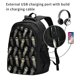thumbnail image 2 of Balery Jellyfish Mochila con carga USB para hombre y mujer - Mochila impermeable y antirrobo para laptop con puerto USB para viajes, trabajo, 2 of 7
