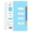 Light Blue, variant on PPKVUFD 4 Subject Notebook Wide Ruled, 7.5x10inch Hardcover 4 Subject Lined Spiral Notebook with Dividers Tabs for Women Journal Note Taking Office Supplies