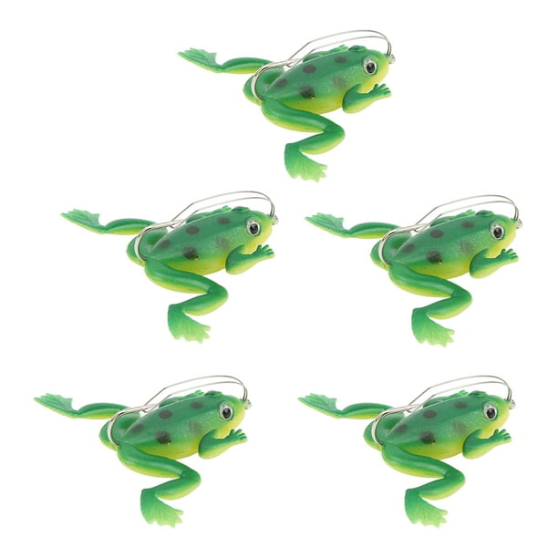 Swimming Bait,Frog Lure Soft Lifelike Frog Bait Soft Frog Lure  Revolutionary Design 