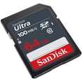 thumbnail image 2 of Tarjeta SD 64GB Sandisk Graba Full HD SDSDUNR-064G-GN3IN SanDisk SDSDUNR-064G-GN3IN, 2 of 3