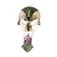 thumbnail image 5 of Tapiz colgante de pared de macramé bohemio con borlas, globo aerostático hecho a mano, decoración de pared para apartamento, fondo, sala de estar, verde, 5 of 8