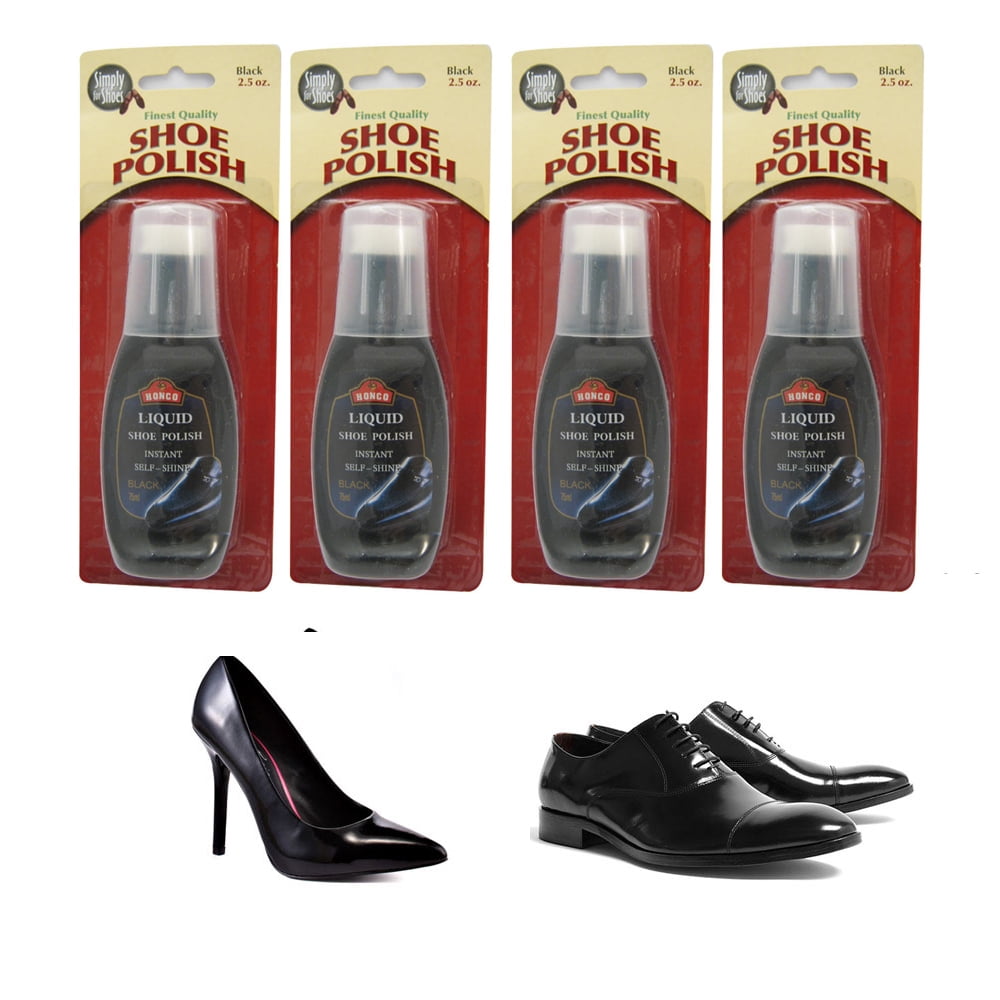 black shoe polish walmart