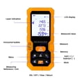 thumbnail image 2 of Handheld Distance Meter 40M 60M 80M 100M Mini Ranfinder Tape Ran Finder Diastimeter Measure ,High Accuracy, 2 of 6