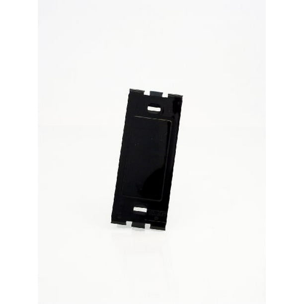Leviton 80314 E Black Decora Plus Standard Size Blank Wall Plate Plastic Adapter Com - Decora Wall Plates Adapter Leviton 80314 E Black Decora Plus Standard Size Blank Wall Plate Plastic Adapter Com - Decora Wall Plates Adapter