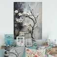 thumbnail image 2 of Designart "Apple Blossom euphony XII" Floral Metal Art Living Room, 2 of 5