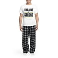 thumbnail image 5 of CafePress - Ukraine Strong Men's Light Pajamas - Men's Light Loose Fit Cotton Pajama Set, 5 of 7