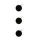 thumbnail image 4 of Llavero Colgante Advancent 3Conjunto Negro 9cm, 4 of 6