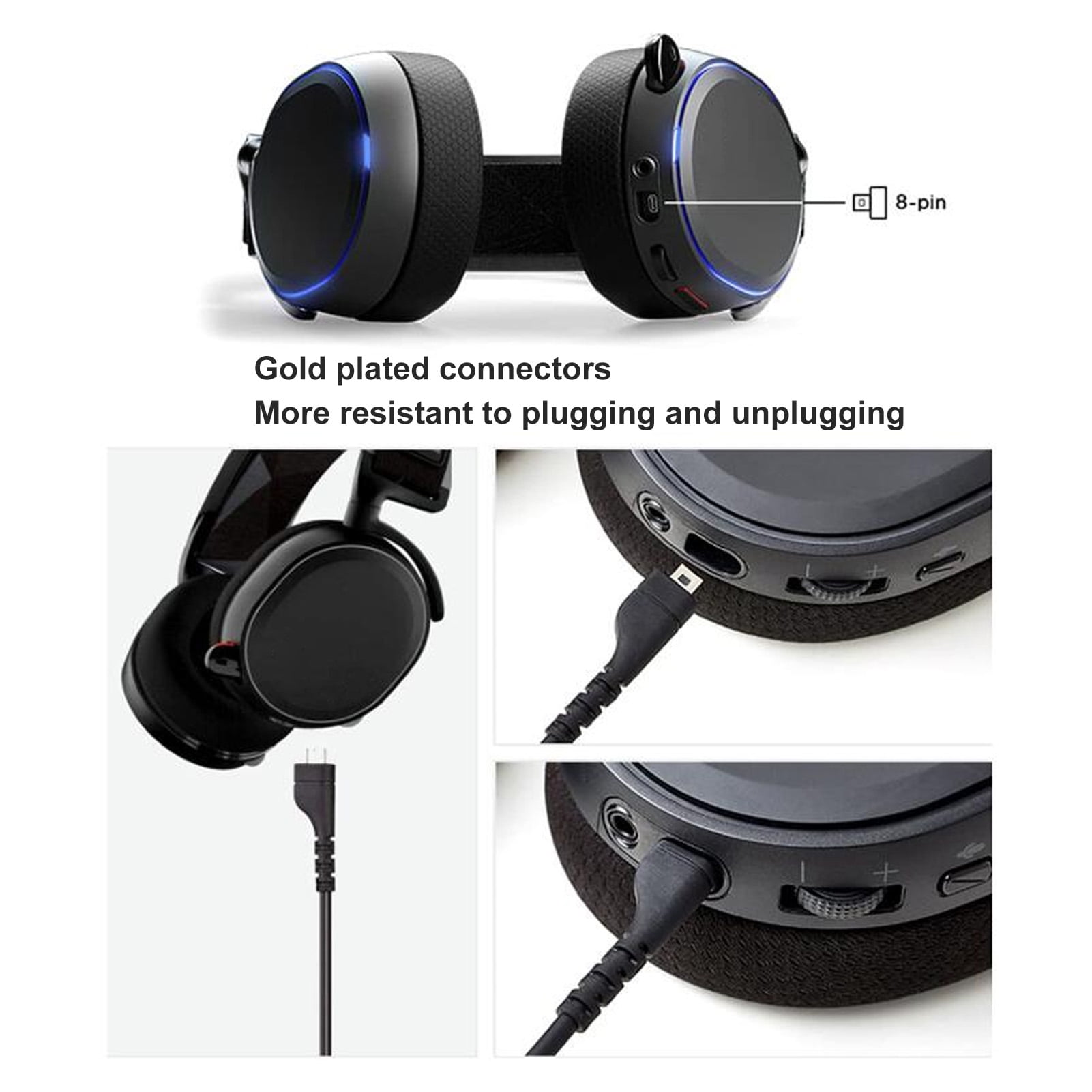 Wireless Gaming Headset Steelseries Arctis Pro Usb Cable