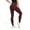 Deep Merlot, variant on Women's Yoga Pants with Pockets Essential High Waisted Legging for Workout