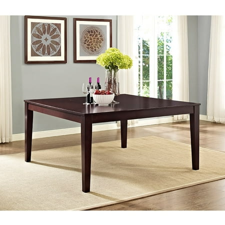 Middlebrook Designs 60 Square Dining Table Cappuccino 60 X 60 X 30h