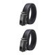 thumbnail image 4 of Cinturón Minnieouse para hombre con cabeza de hebilla de aleación duradera Negro 125cm, 4 of 6