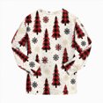 thumbnail image 6 of TOWED22 Girls Boys Christmas Pajamas Set Sleepwear Graphic Pjs Toddler Xmas Funny Graphic Long Sleeve Jammies Kids Holiday Sleepwear,8-9 Y, 6 of 9