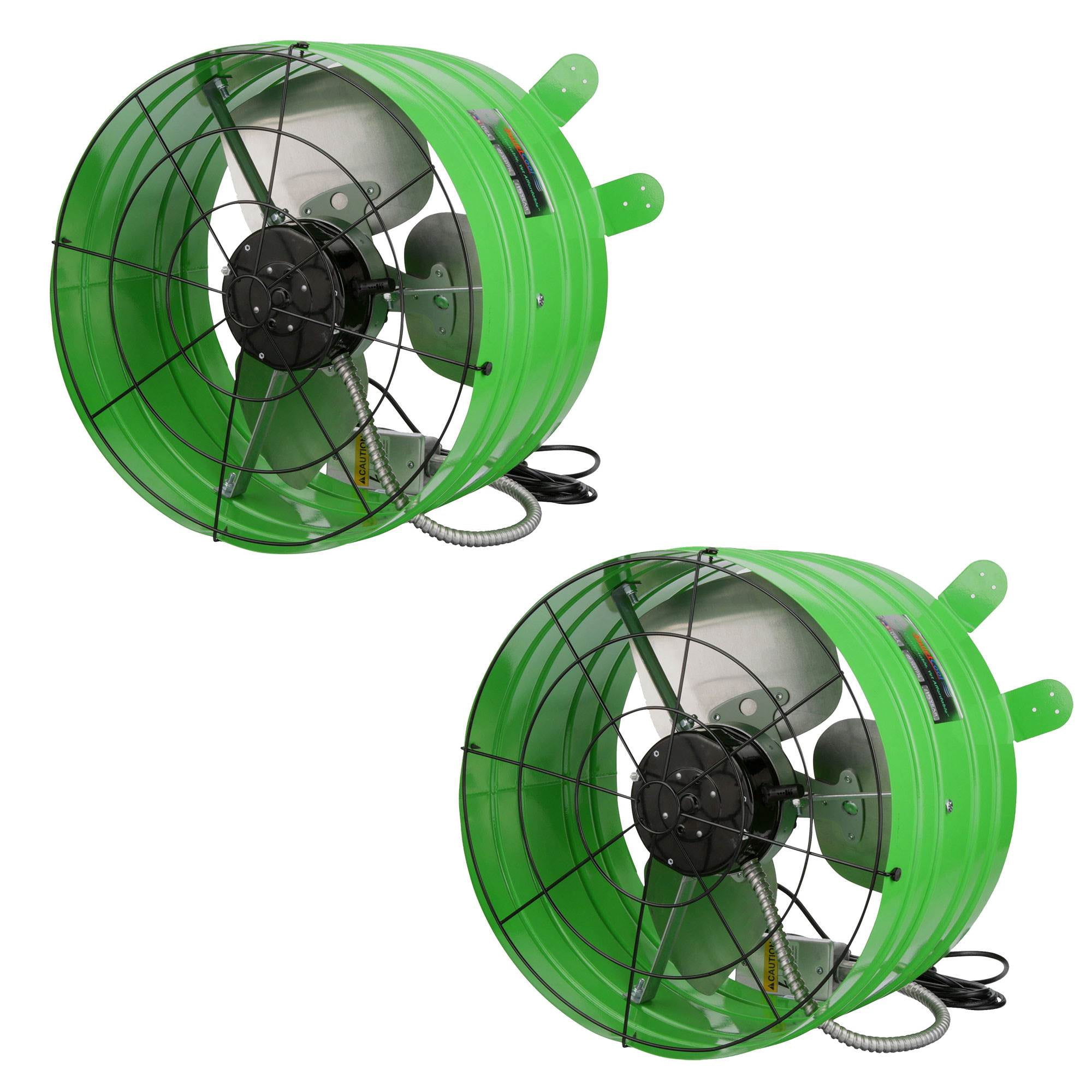Quiet Cool Smart Energy Attic 2830 CFM Gable Fan w/ Built In Thermostat (2  Pack) | Walmart Canada