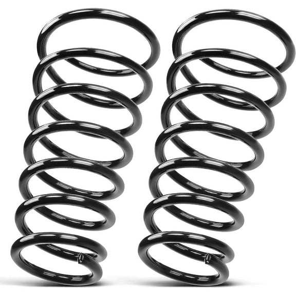 A-Premium 2Pcs Rear Suspension Coil Spring Set Compatible with Hyundai Accent 2000-2005 3.3L, Driver and Passenger Side, Replace# 5533025000