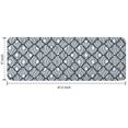 thumbnail image 7 of Blue and White Intricate Pattern Kitchen Rug Mat,Kitchen Runner Rugs Non Skid Washable,Decorative Kitchen Floor Mats for Kitchen,Sink,Laundry,17"x47.2", 7 of 7