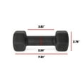 thumbnail image 2 of CAP Barbell, haltère en néoprène noir de, simple, 2 of 6