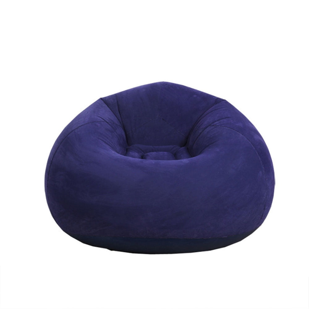 BEAU HOME Inflatable Bean Bag Chair, Foldable Flocking Inflatable Lazy
