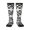 3 Black, variant on Women's Knee High Socks Checkered Flag Thermal Soft Knee Long Socks