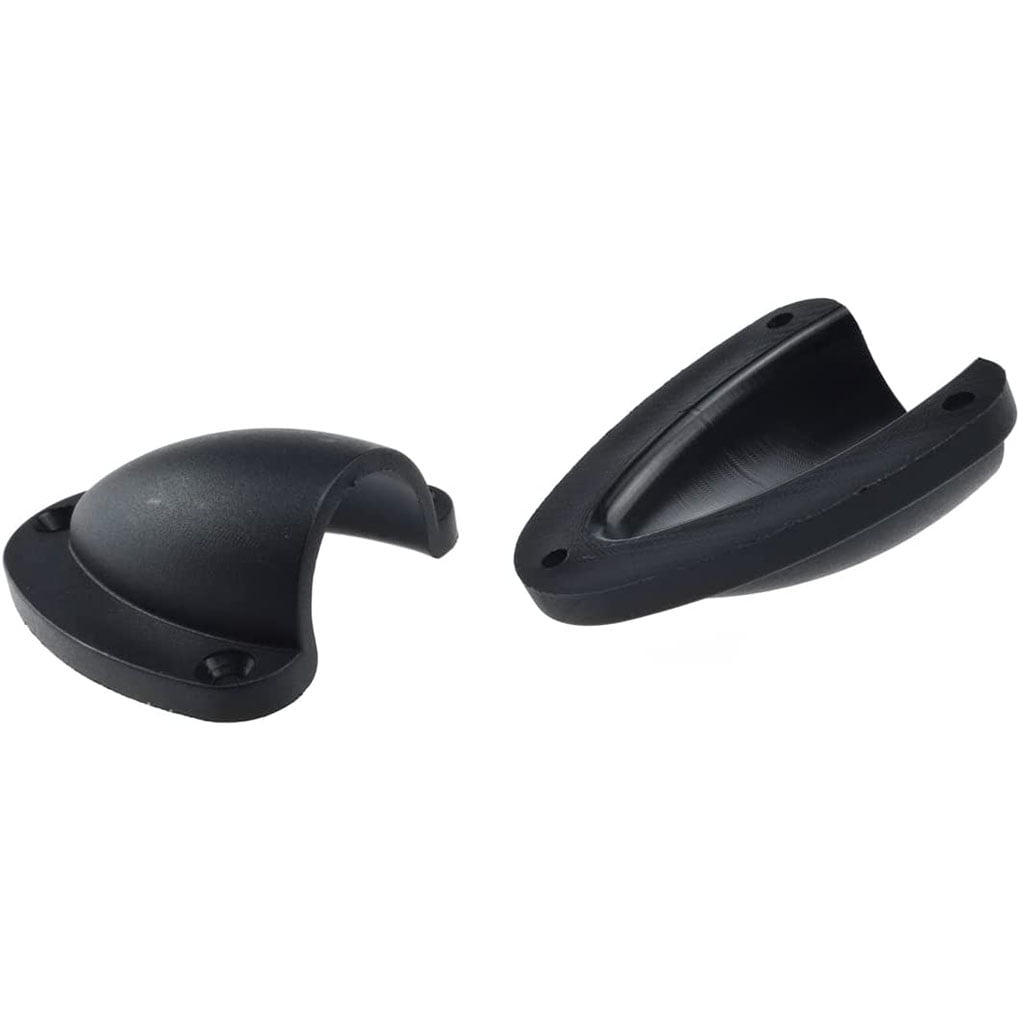 Linyer Pack of 4 Boat Yacht Clam Shell Wire Cable Hose Pass Through