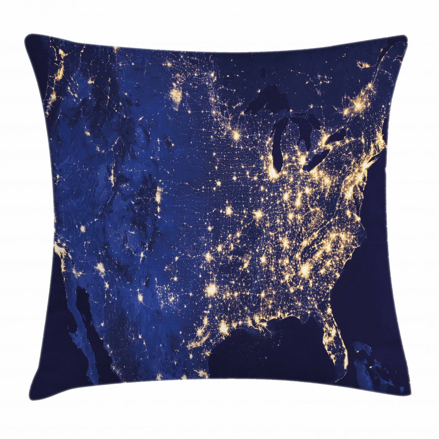 18x18 Multicolor Universe Starry Night Red Sky Stars Lovers Throw Pillow