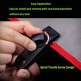 thumbnail image 3 of 10 Pack Heavy Duty Reusable Tarp Clips - Black + White., 3 of 5