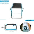 thumbnail image 5 of Saim Foldable Stools Chair, Fishing Stools Fold Camp Stools  Backpacking Travelling, Ultralight Backpacking Gear, 5 of 6