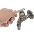 thumbnail image 3 of IFANLANDOR Multifunctional Dark Brown Retro Faucet for Washing Machine and Balcony Use, 3 of 7