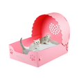 thumbnail image 1 of <p>Pet Princess Bed Pet Dog Princess Bed Cute Cat Bed Washable Dog Bed Pet Princess Bed Breathable Detachable Washable Scratch  Cute Small Pet Sleeping Bed For Dogs Cats</p>, 1 of 4