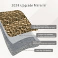 thumbnail image 6 of FairOnly 2'x6' Modern Washable Runner Rugs Brown Braided Print Runner Rugs for Hallway Entryway Non Slip Laundry Rug, 6 of 7